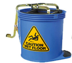 MOP WRINGER BUCKET METAL 16Lt (BLUE)