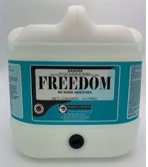 Freedom No Rinse Sanitiser 15LT