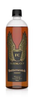 FLYING CUP SYRUP - BUTTERSCOTCH - 750ML