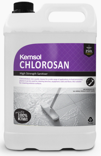 CHLOROSAN - CHLORINE-BASED SANITISER - 5L