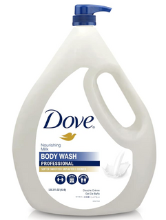 DOVE NOURISHING MILK BODY WASH - 4L