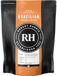 ROBERT HARRIS BRAZILIAN ROAST FREEZE DRIED INSTANT COFFEE - 400G