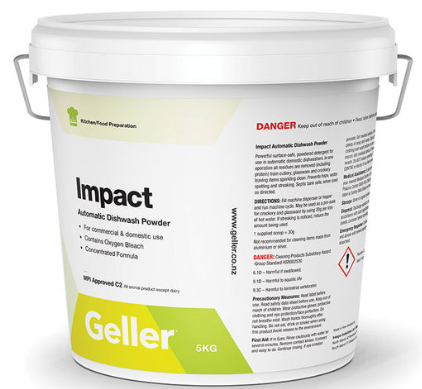 GELLER IMPACT AQUAMATIC DISHWASHER POWDER - 5KG