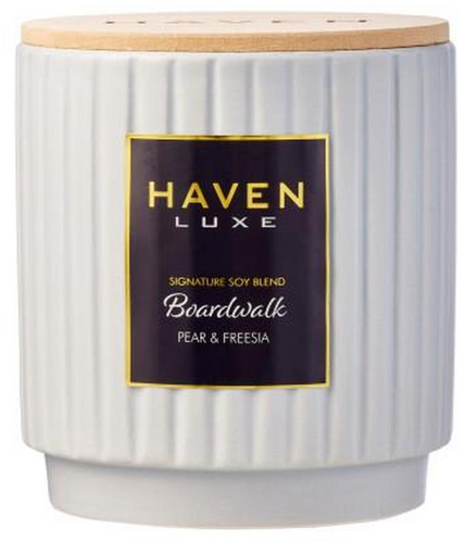 HAVEN CERAMIC JAR CANDLE - BOARDWALK - 11CM