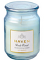 HAVEN GLASS JAR CANDLE SOY BLEND  - FRESH FOREST - 14.5CM