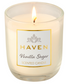 HAVEN GLASS CANDLE - VANILLA SUGAR - 9CM
