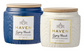 HAVEN TEXTURED JAR CANDLE SOY BLEND - GYPSY BEACH