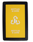 SABCO RECYCLING STATION 40L BIN WITH YELLOW LID (BOTTLES & CANS)