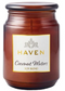 HAVEN GLASS JAR CANDLE SOY BLEND - COCONUT WATER - BROWN GLASS 14.5CM