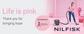 NILFISK VP300 HEPA VACUUM - PINK **SUPPORT BREAST CANCER**
