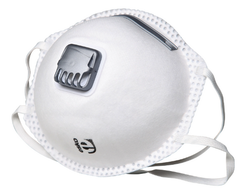 ESKO BREATHE EASY P2 VALVED MASK - 12/PK