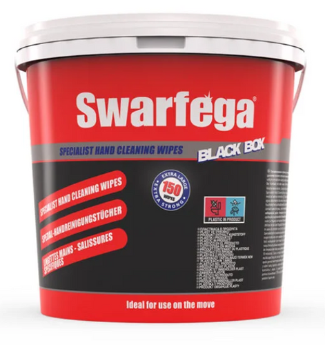 SWARFEGA BLACK BOX WIPES - 150 WIPES
