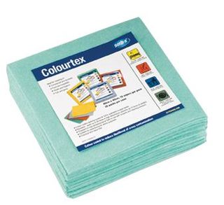 COLOURTEX WIPERS (GREEN) 10 PER PACK