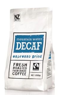 FAIRTRADE DECAF COFFEE ESPRESSO GRIND 200G