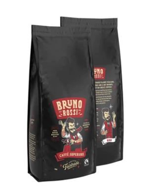 BRUNO ROSSI CAFE UNO COFFEE 'BEANS' 1KG