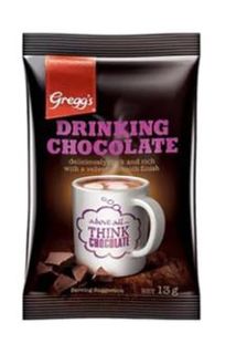 GREGG'S HOT CHOCOLATE SACHET  -  250/CTN