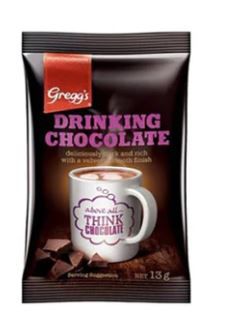 GREGG'S HOT CHOCOLATE SACHET  -  250/CTN