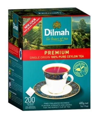 DILMAH PREMIUM TAGLESS TEABAGS