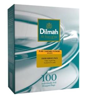 DILMAH CAMOMILE FOIL WRAPPED TEA BAGS - 100/BOX