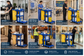 FILTA TITAN UTILITY JANITOR CART - BLUE
