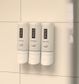 DLUX WHITE DISPENER TRIPLE