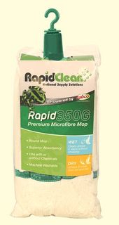 RAPID SABCO MICROFIBRE MOP HEAD - 350G - GREEN