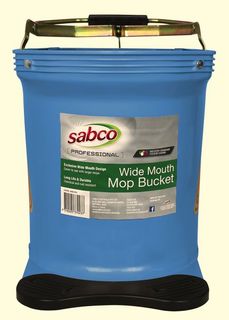 SABCO WIDE MOUTH MOP BUCKET - 16L - BLUE