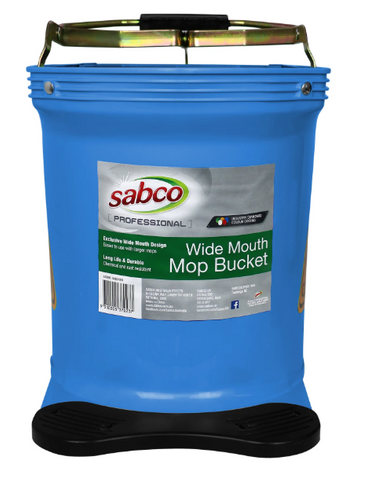 SABCO WIDE MOUTH MOP BUCKET - 16L - BLUE