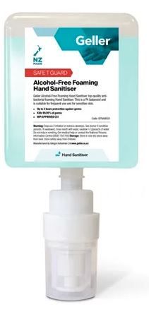 GELLER SAFE T GUARD NON ALCOHOL FOAMING HAND SANITISER - 1L CARTRIDGE