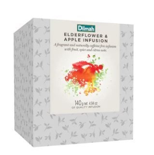 DILMAH VIVID LOOSE LEAF TEA -ELDERFLOWER