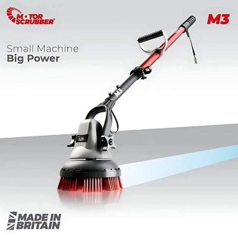MOTORSCRUBBER M3M STARTER KIT (Medium Handle)