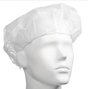 BOUFFANT HAT - 21" WHITE - 50/PK