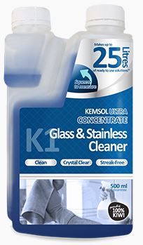 K1 - GLASS & STAINLESS CLEANER ULTRA CONCENTRATE - 500ML