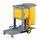 FILTA JANITOR CART WITH LOCK BOX - GREY