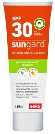 SUNGARD SPF30 SUNSCREEN WITH INSENT REPELLENT - 125ML