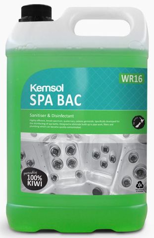 SPA-BAC - SPA POOL SANITISER-DISINFECTANT - 5L