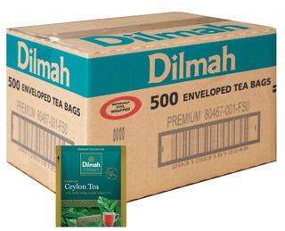 TEA BAGS - DILMAH PREMIUM (CEYLON) FOIL WRAPPED - 500 CTN -