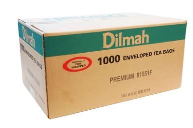 TEA BAGS - DILMAH  PREMIUM FOIL WRAPPED - 1000/PK (80037)