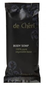 DE CHERI NATURAL - WRAPPED SOAP - 15G - 500/CARTON