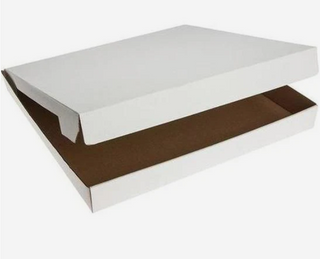 WHITE PIZZA BOX - 12" - 50 PER PACK