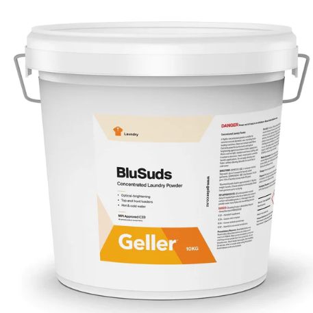 GELLER BLUSUDS LAUNDRY POWDER 10KG PAIL