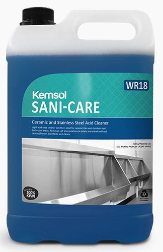 SANICARE STAINLESS STEEL & TILE CLEANER - 5L