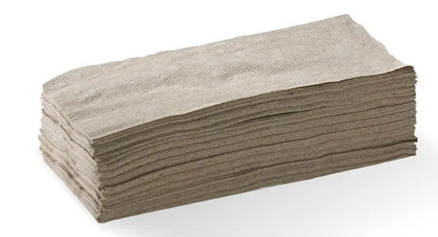 LUNCH NAPKIN - 1/8 FOLD - 2 PLY - NATURAL - 2000/CTN
