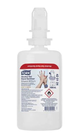 TORK ALCOHOL GEL HAND SANITISER - 1L