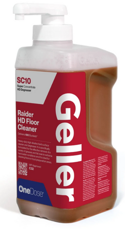 GELLER ONEDOSE SC10 RAIDER HD FLOOR CLEANER - 1L