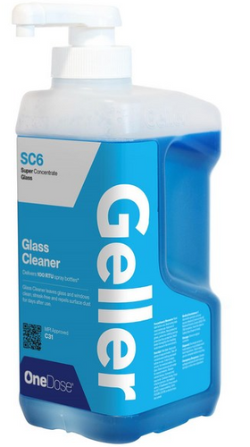 GELLER ONEDOSE SC6 GLASS CLEANER - 1L