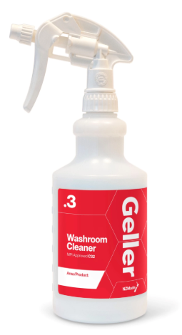 GELLER SPRAY BOTTLE - #3 BATHROOM CLEANER - 1L