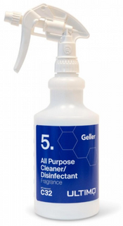 GELLER SPRAY BOTTLE - #5 CLEANER/DISINFECTANT