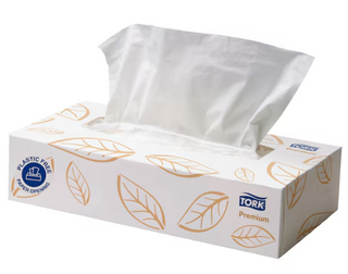 TORK EXTRA SOFT FACIAL TISSUE - 2PLY - 100SH/BOX - 48 BOX/CTN