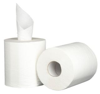 LIVI BARRELL ROLLS  - WHITE - 2PLY  - 180M - 6 ROLLS/CTN